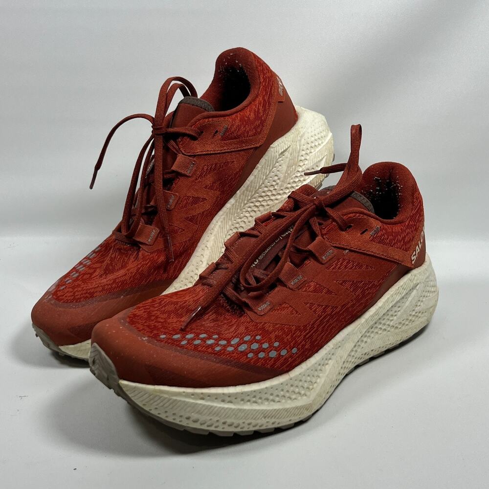 SALOMON Sneakers Mens 10 Aero Blaze 3 GRVL GoreTex Running Shoe Burnt Orange